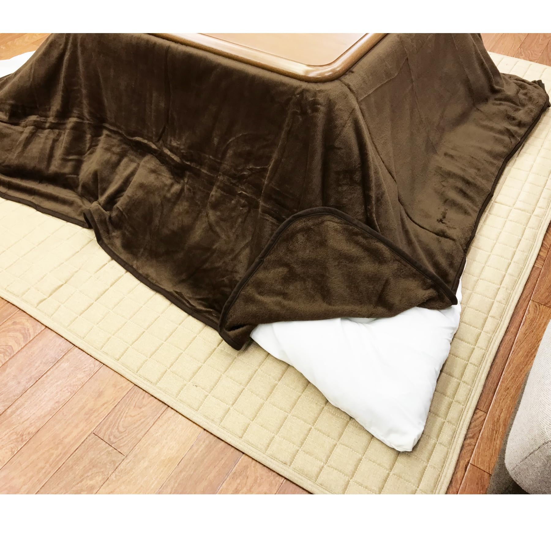 Amazon.co.jp: こたつふとんカバー こたつ上掛け 190×190 正方形